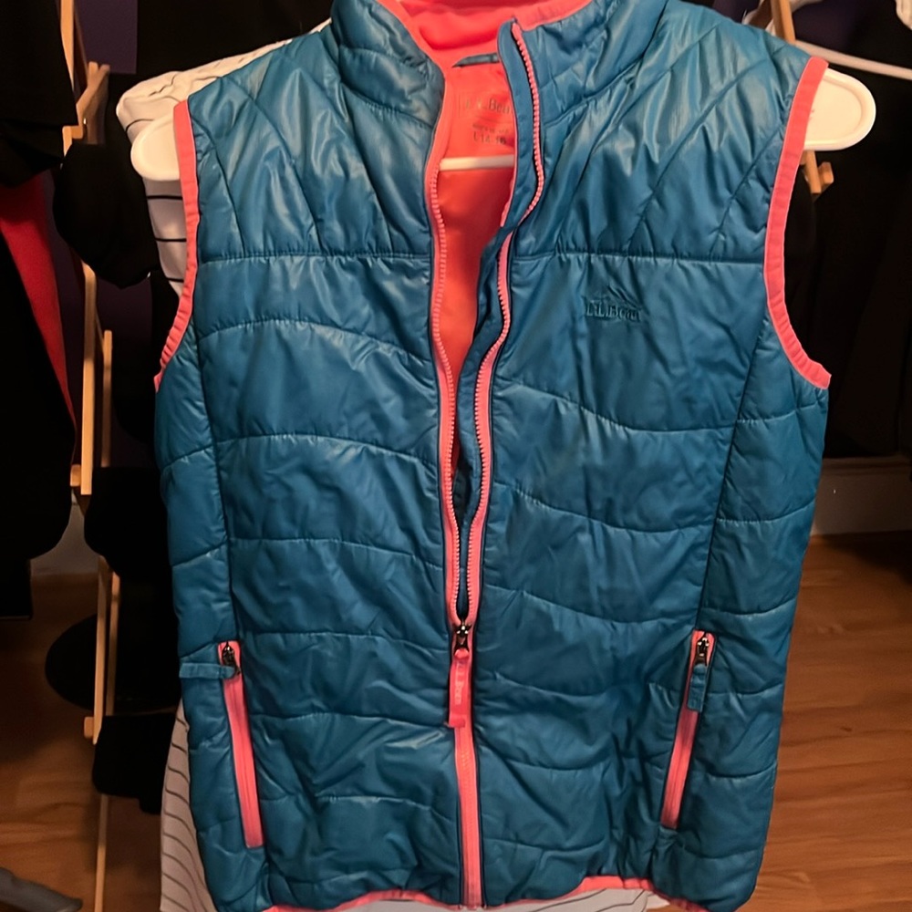 Girls LL Bean winter vest size 14/16
